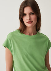 Ovs Cotton T-Shirt With Kimono Sleeves